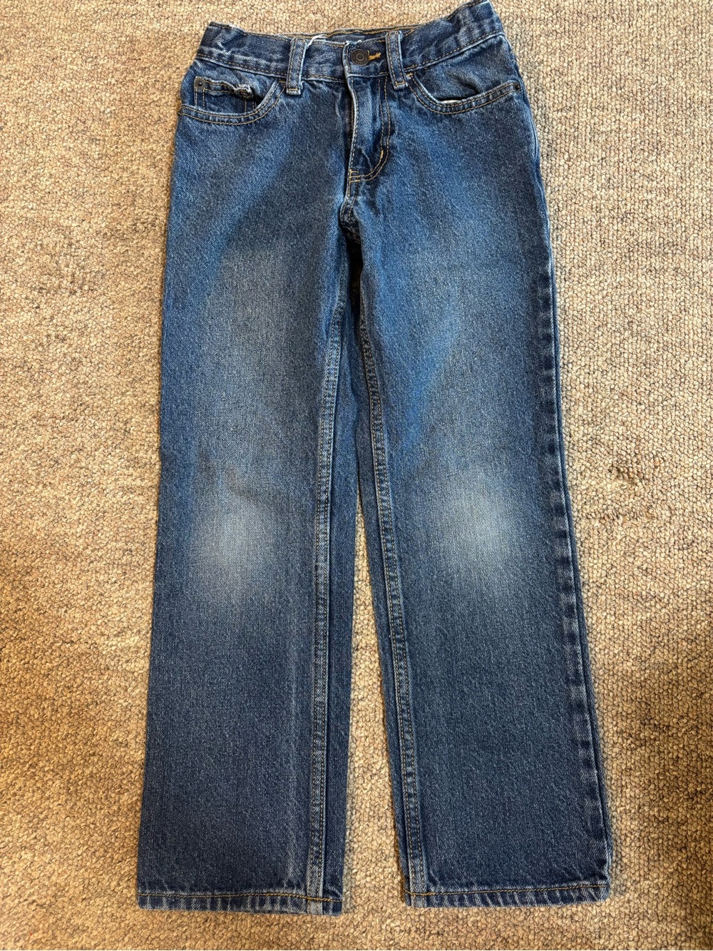 Classic Boy’s Blue Straight-Leg Jeans